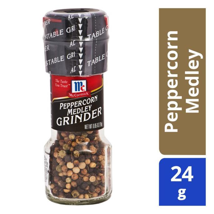 

Best Seller] Mccormick Grinder - Peppercorn Medley 24G