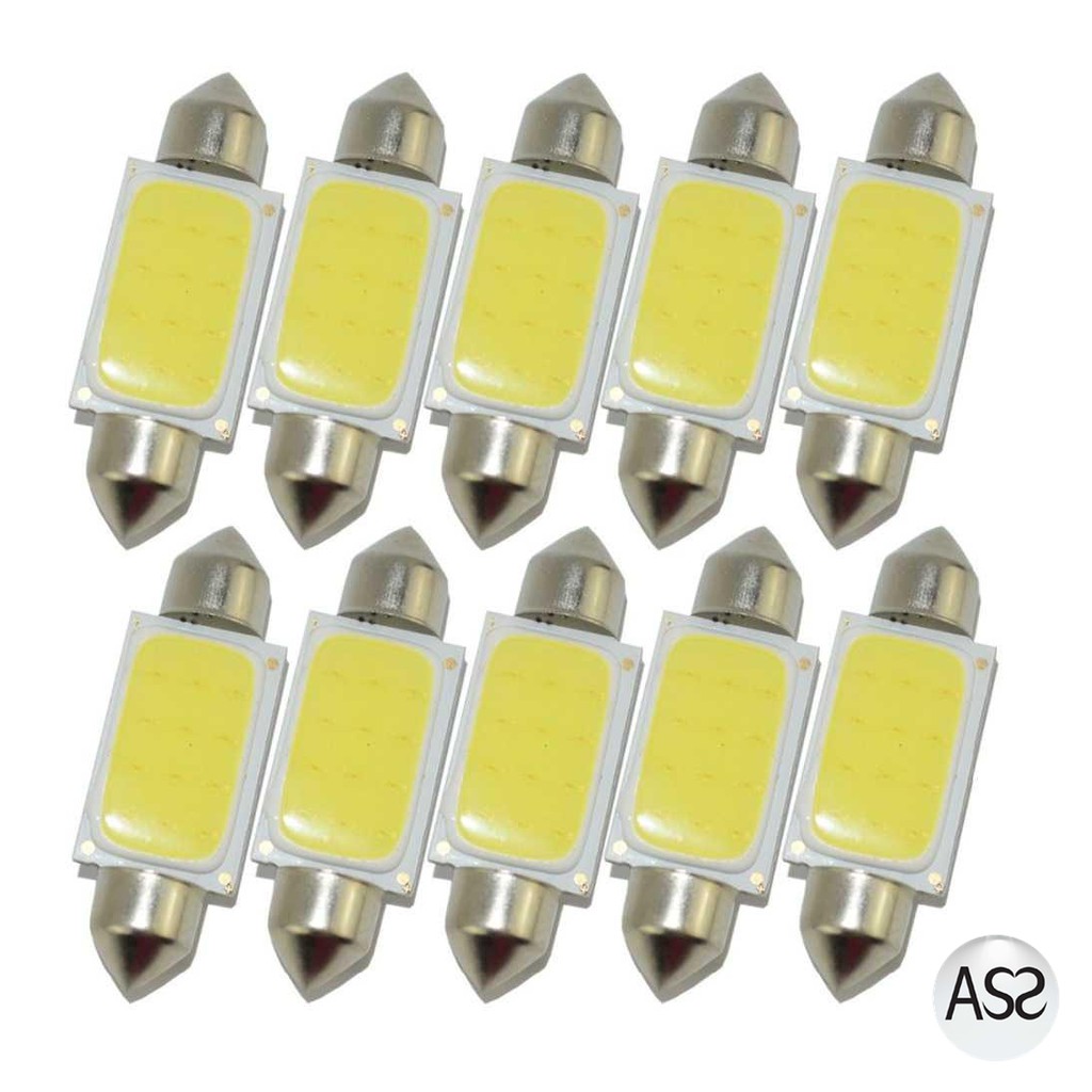 ASS Shop - Lampu Interior Mobil LED COB Dome Light c5w BA9S - 1PCS