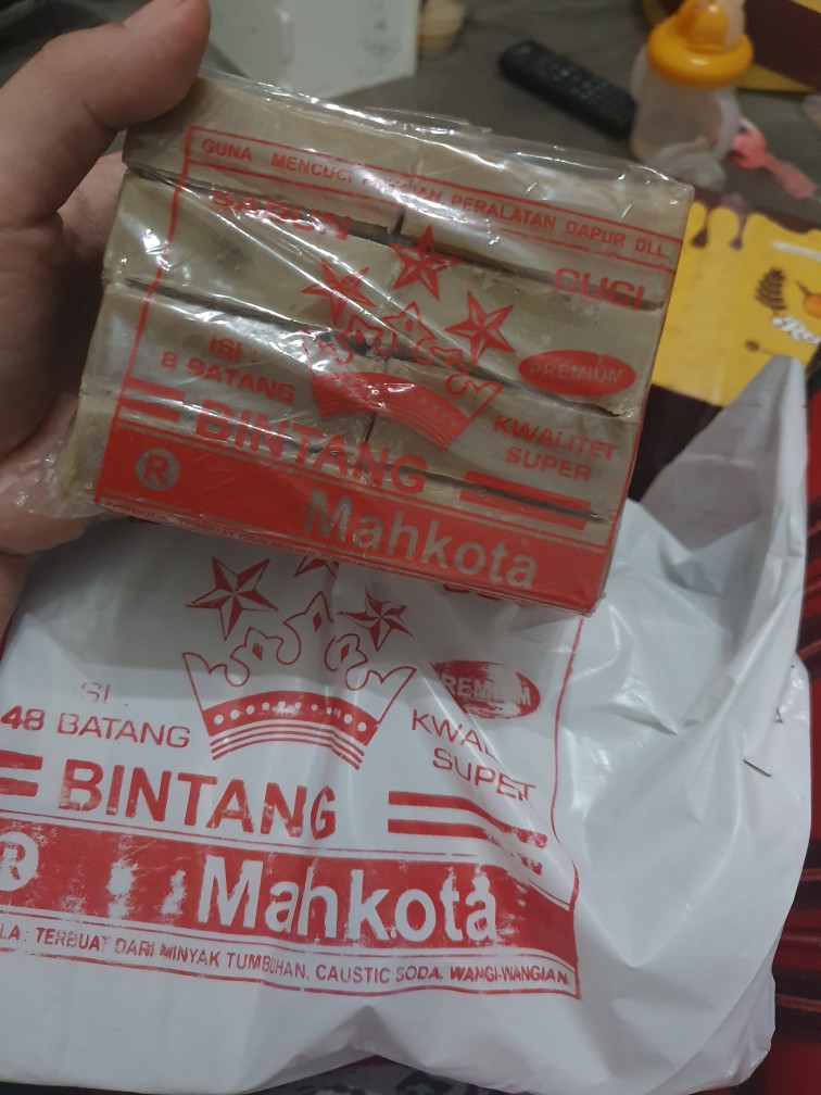 1 Ball Isi 6 Pack Sabun Mahkota Bintang Premium Original Langsung Dari Pabrik