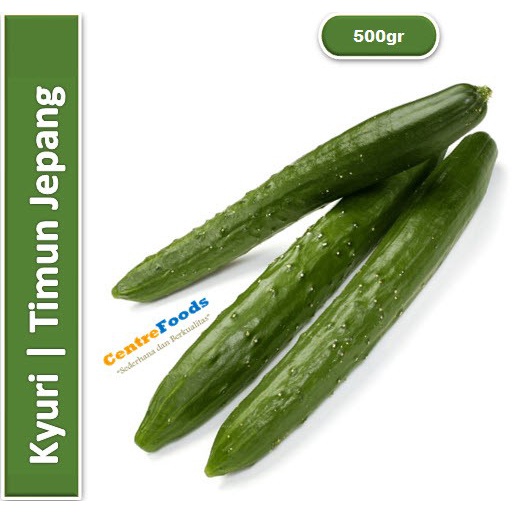 

Timun Jepang Fresh - Kyuri | 500gr [ Harga Per 0,5 Kg ]