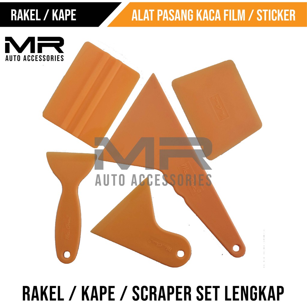 RAKEL SET ALAT BANTU PASANG KACA FILM / KAPE SET ALAT PASANG STIKER WALLPAPER