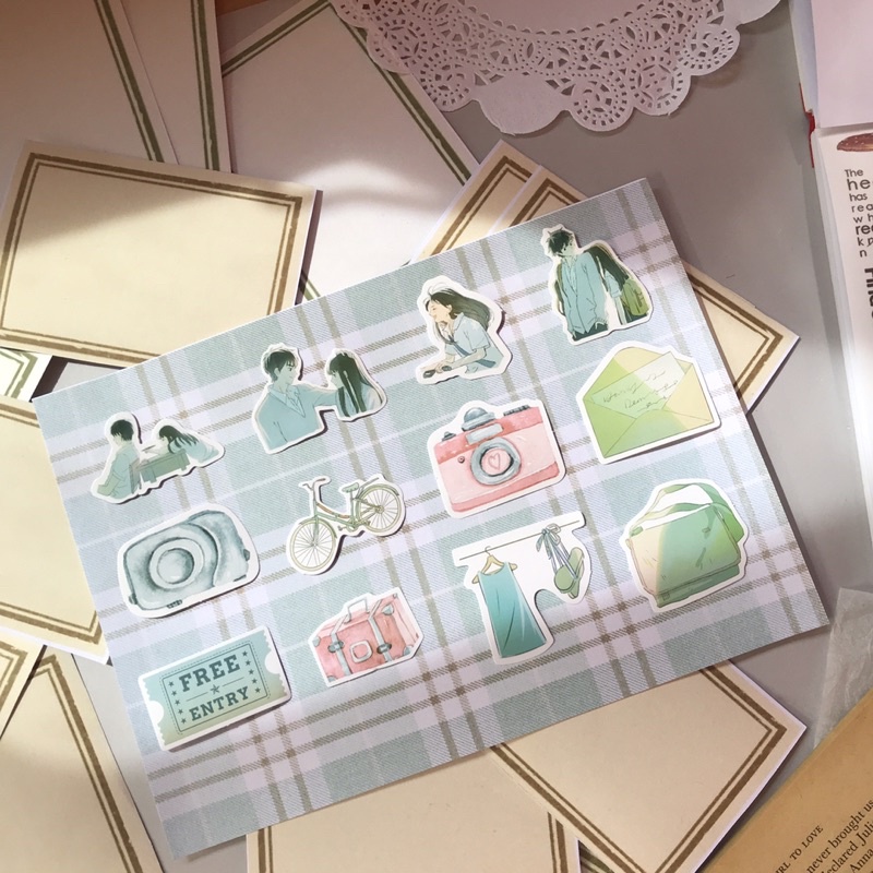 

[GSB OFFICIAL] Sticker Deco KAMAKURA STORY untuk Journal dan Scrapbook