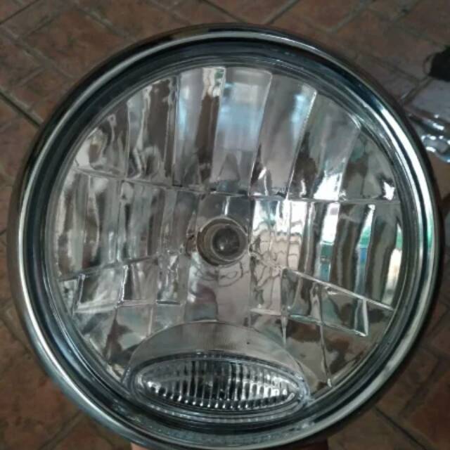 Lampu depan vixion lama bulat reflektor vixion lama bulat