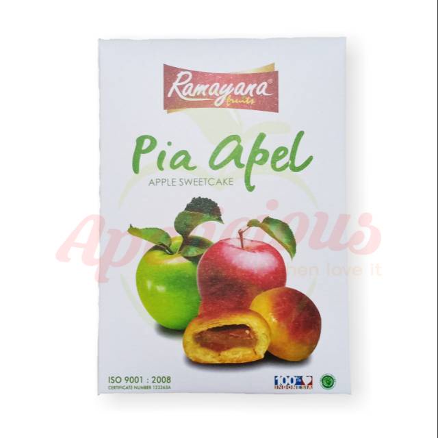 

Pia / Bakpia Apel Oleh oleh khas Malang Terenak