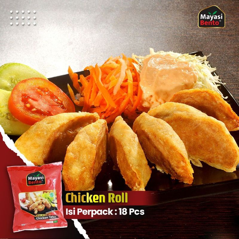 

Chicken Roll Mayasi Bento 18 pcs 500gr