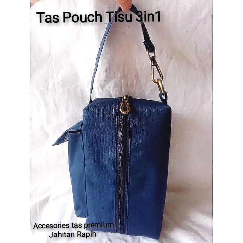 Tempat Tisu 3in1/pouch tisu/dompet tisu