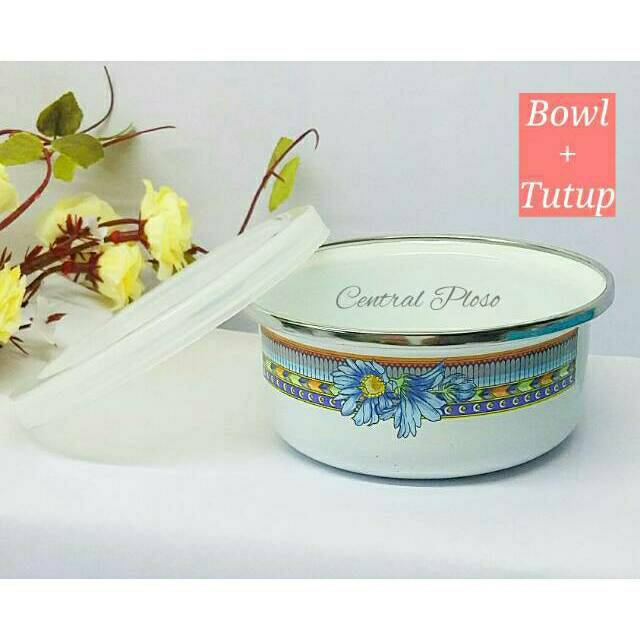 Mini BOWL + COVER / Mangkok + TutupMixing Bowl + Plastik Cover diameter 10 cm BOWLCP