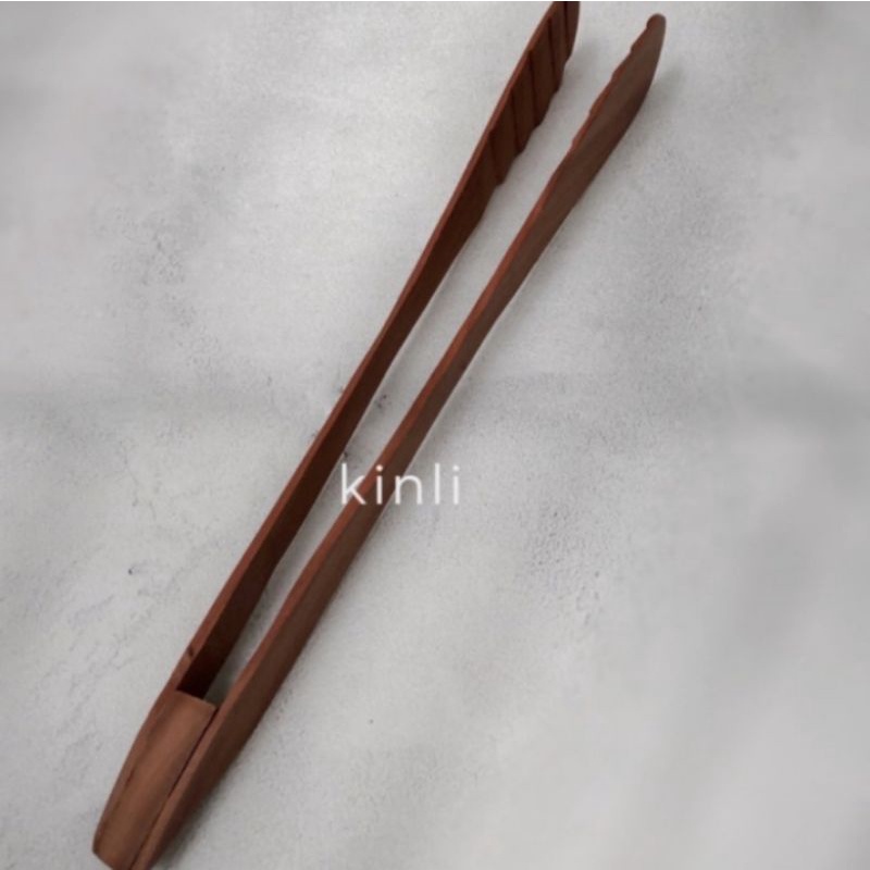 wooden kitchen tongs penjepit makanan kayu jepit kayu dapur