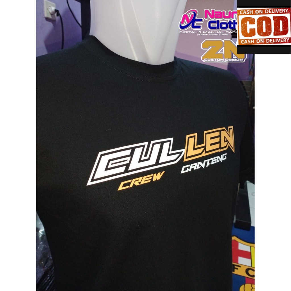 (COD) KAOS STJ CULLEN -  STJ CULLEN NEW FONT -  SUDIRO TUNGGA JAYA / TSHIRT BAJU PRIA TERLARIS
