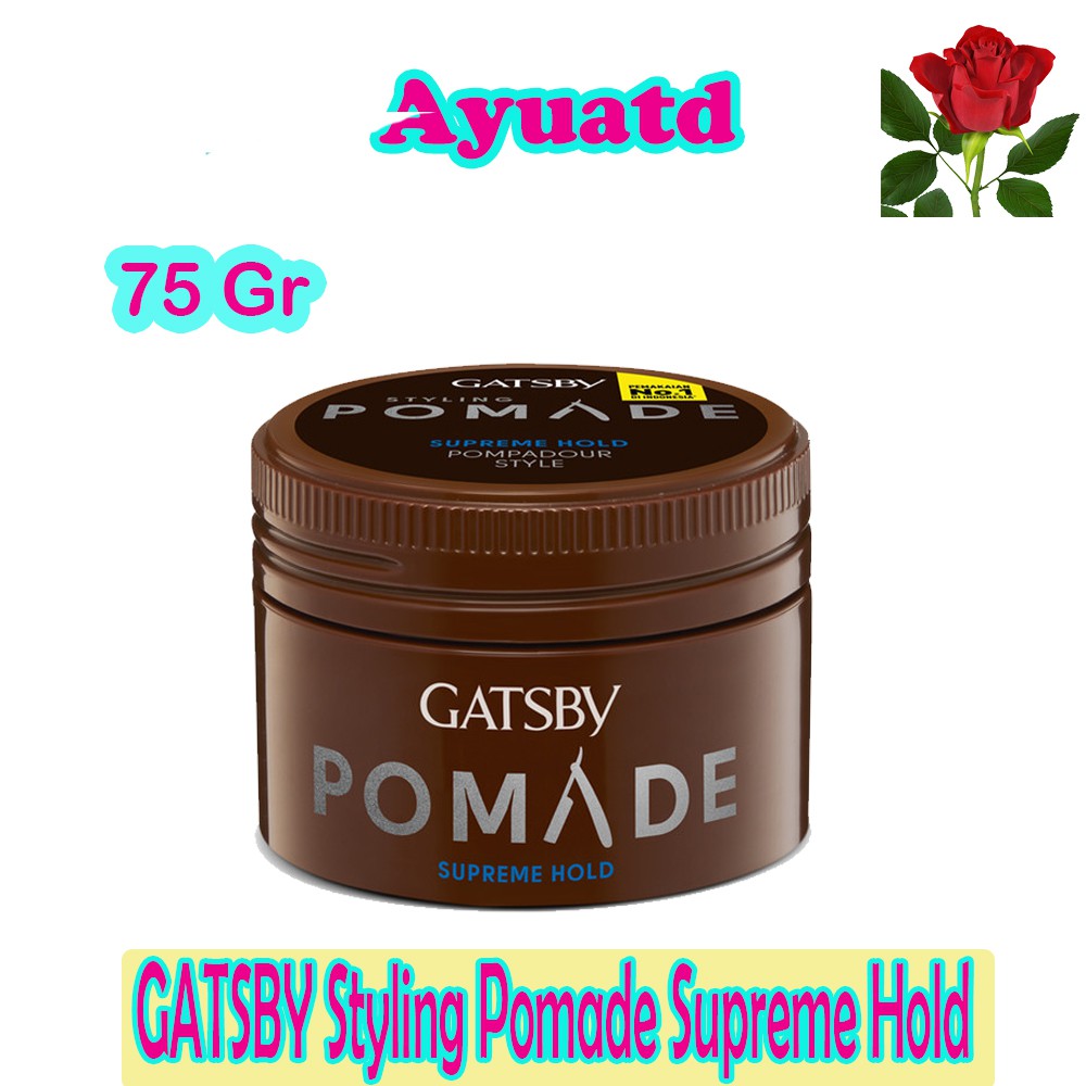 Minyak Rambut Gatsby Styling Pomade 75 g Supreme Hold