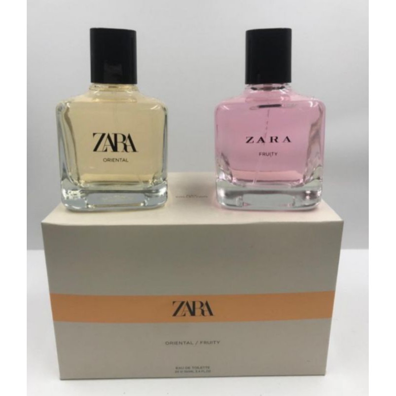 ( With BOX isi 2pc ) Parfum Original Zara Oriental + Zara Fruity 100ml - Parfum Wanita