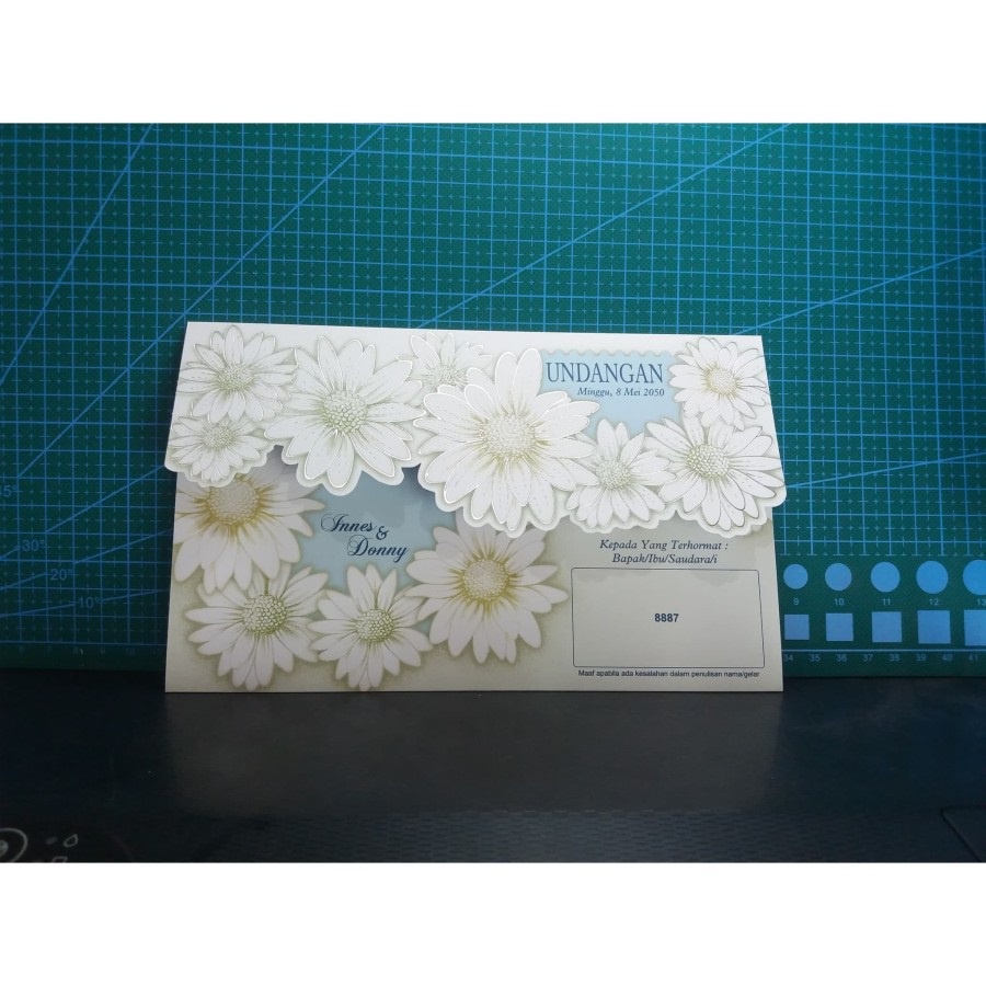 

Undangan Blangko ERBA 8887 Free Plastik + file setting