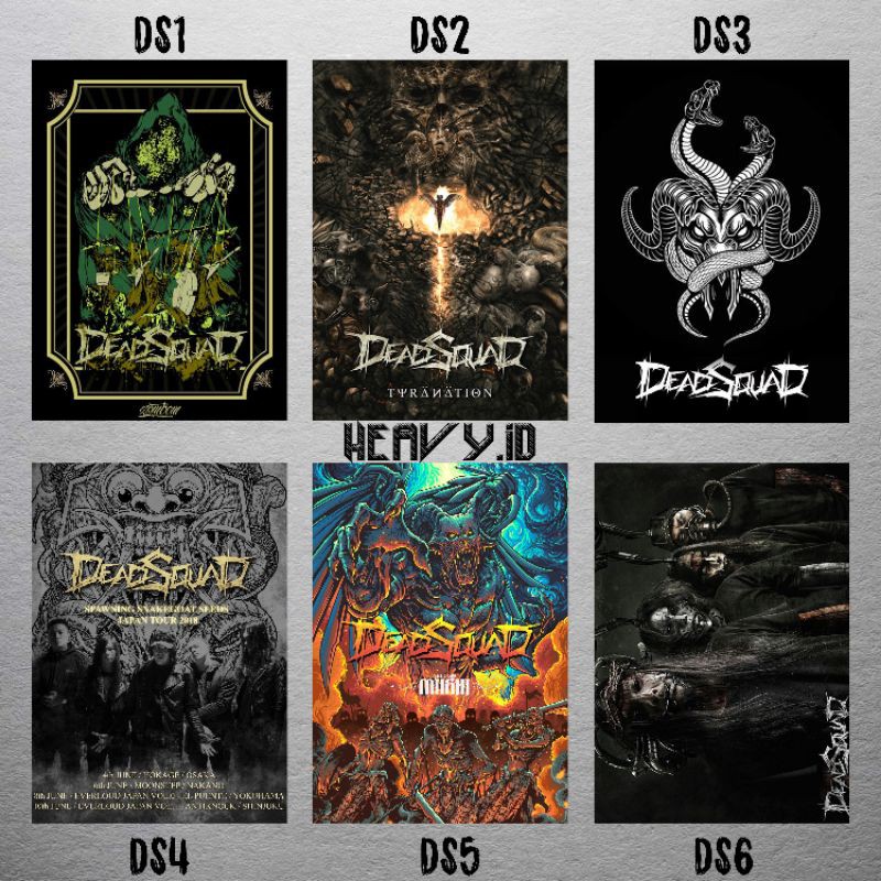 

POSTER BAND A3 DEADSQUAD
