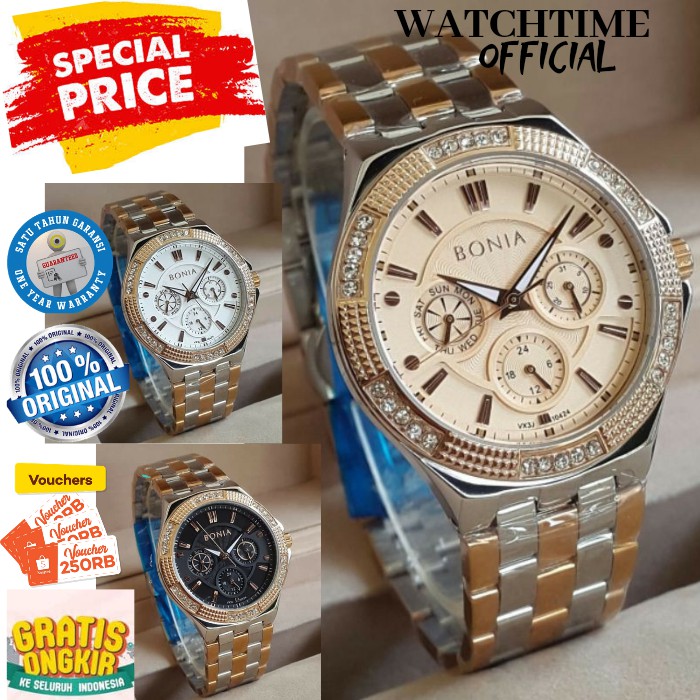 BEST SELLER  JAM BONIA WANITA ORI JAM TANGAN WANITA CEWEK BONIA ARLOJI WANITA BONIA ORIGINAL