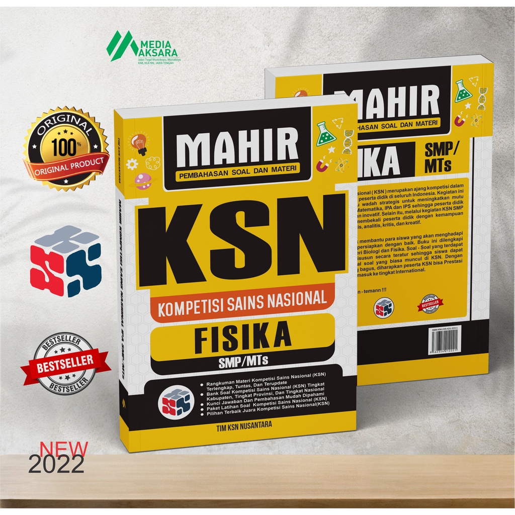 Buku KSN Fisika SMP/MTs : Kompetisi Sains Nasional Fisika Sekolah Menengah Pertama / Madrasah Tsanaw