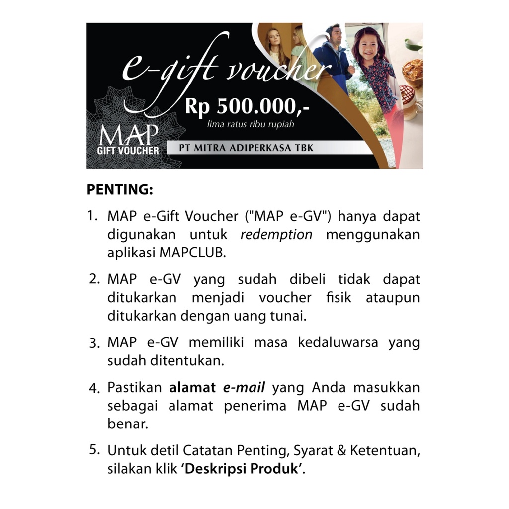 Voucher MAP 500rb Digital