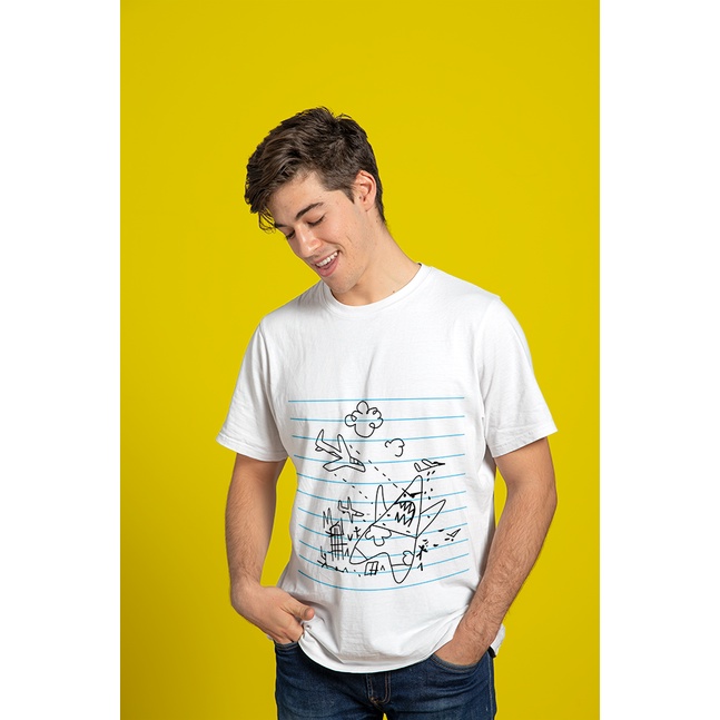 T shirt Oversize Kaos Patrick Star Tanda Tangan