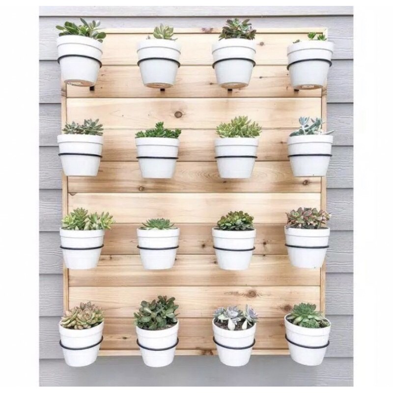 Standing POT Bunga Besi Gantungan Dinding POT Besi