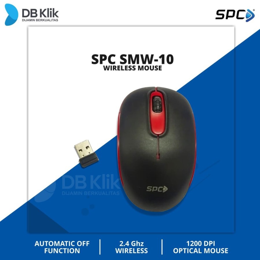 Mouse Wireless SPC SMW-10 - SPC SMW 10 Wireless Mouse - Abu-abu&quot;ORIGINAL&quot;