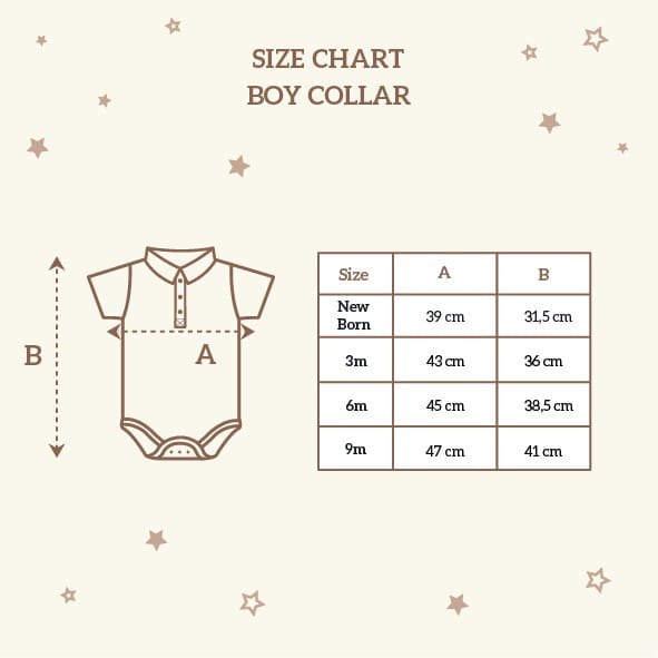 Little Palmerhaus - Boy Collar Bodysuit (Jumper Bayi)