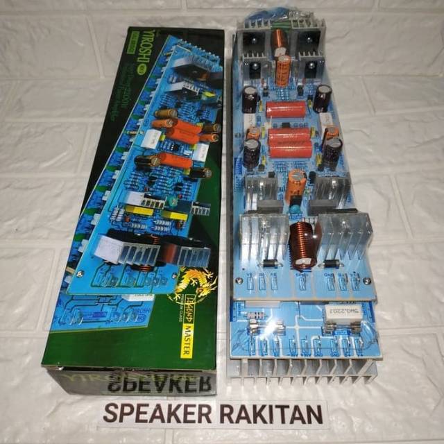 Kit Power Amplifier YIROSHI MK-9 min TR 2200Watt + Heatsink Yiroshi Mk9