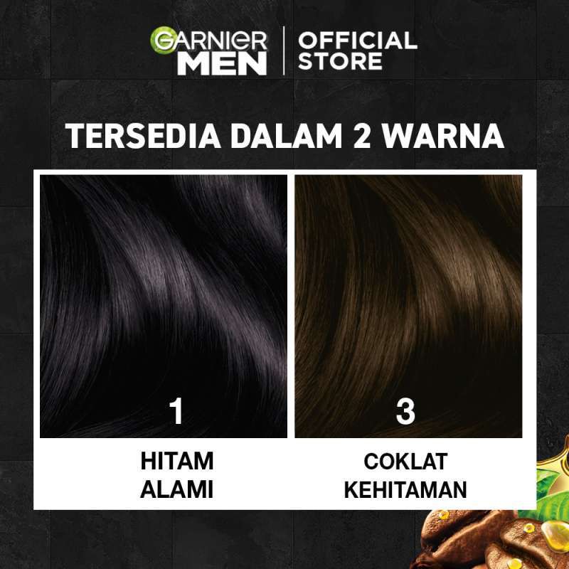 ☘️ CHAROZA ☘️ GARNIER MEN Shampoo Color Sachet
