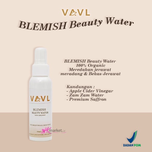 [BPOM] VAVL BEAUTY WATER ORI ZAMZAM SAFFRON SPRAY [Beauty Water Base | Beauty Water Strong]