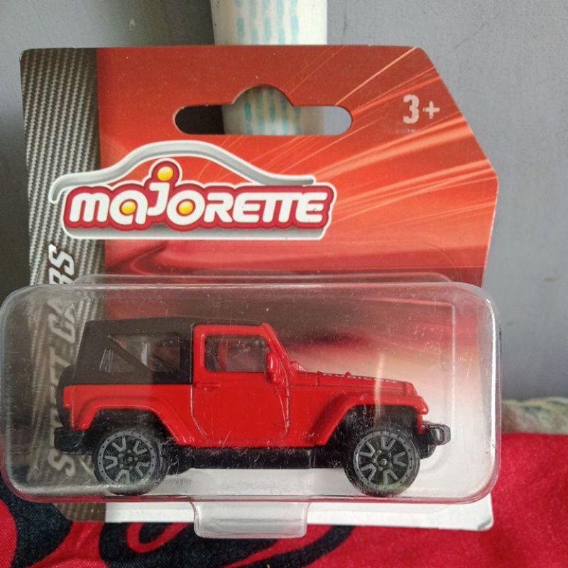 Diecast Majorette Jeep Wrangler Rubicon