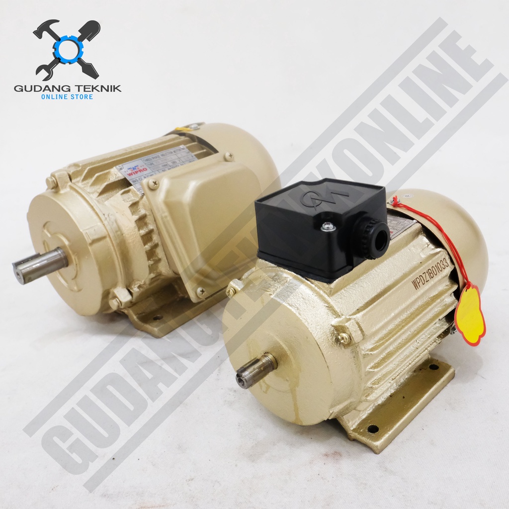 Dinamo Motor Penggerak 7.5HP 2P 3Ph 1450Rpm WIPRO - Dinamo Elektro Motor WIPRO 7.5 Hp 4P 3 Phase 2850Rpm