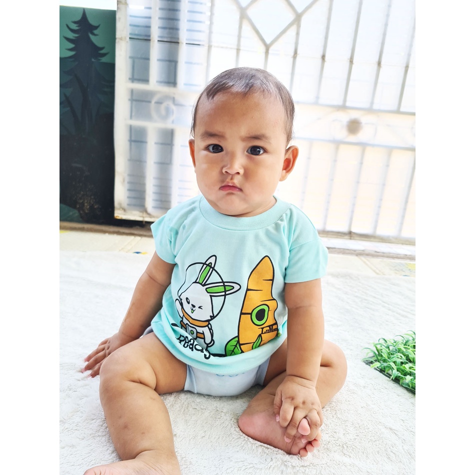 [B-015b] Baju Oblong Anak Bayi Size M - SNI - Love &amp; Mom