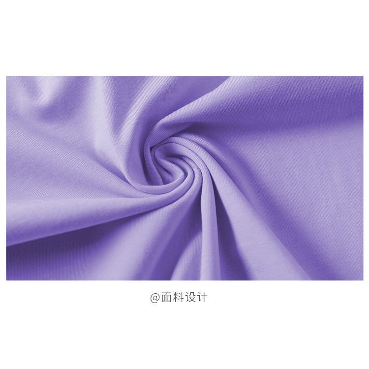 KF CAT Setelan Anak Perempuan Kaos Lengan Pendek +Rok Jeans Motif Pita 2IN1 Cotton Import Korea Style-7