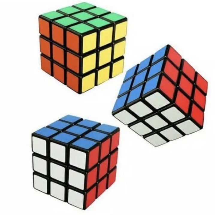 Mainan Anak Rubik Mini Cube Cubes Kreatifitas Asah Otak 3 x 3 cm