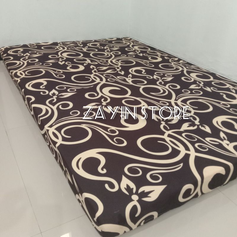 PROMO Kasur Lantai Busa Super Awet Nyaman Ukuran 180x120x10 Cm. Muat 2 Orang. Motif Bagus (Potongan Busa Superr Awet Berkualitas Density)