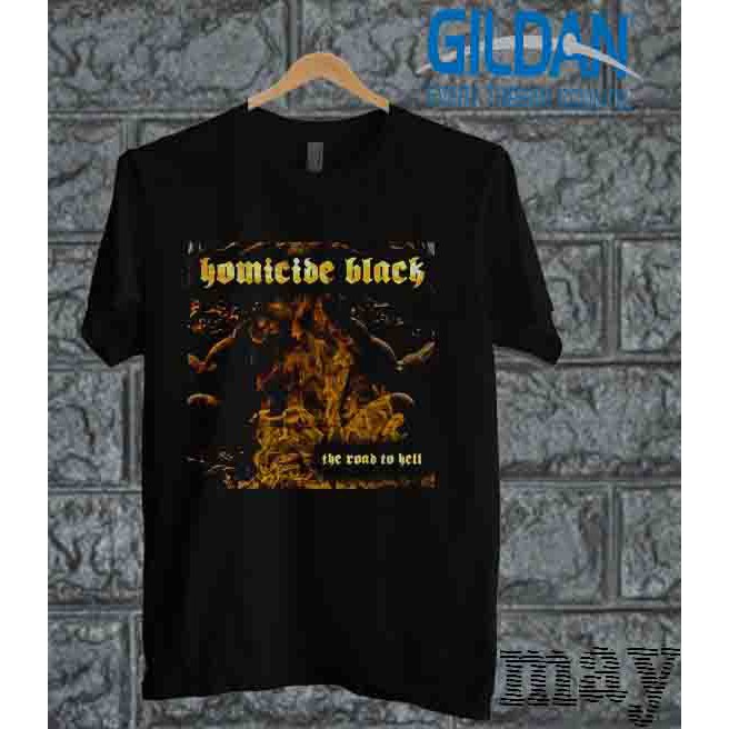 kaos band homicide tshirt original gildan softstyle homicide 16