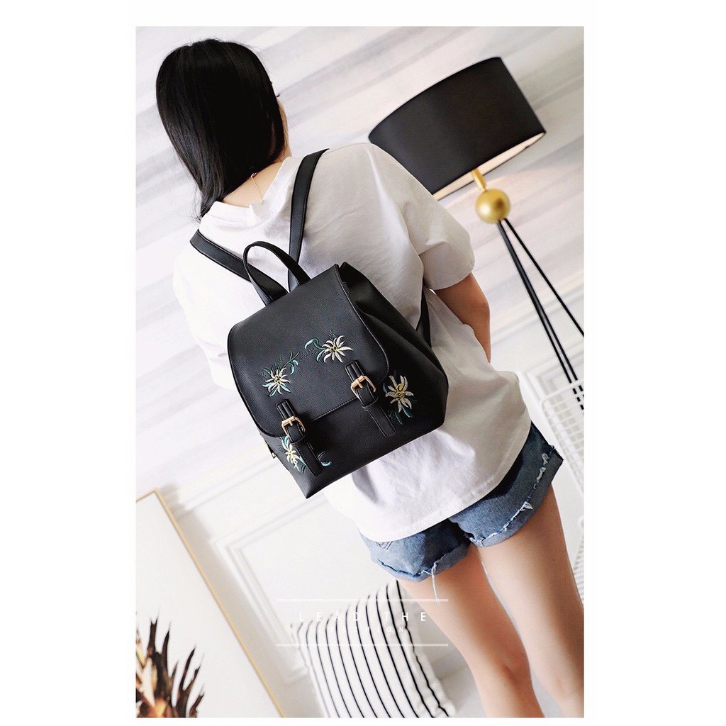 TAS WANITA BACKPACK RANSEL KULIAH KEREN FASHION PREMIUM IMPORT PRM03