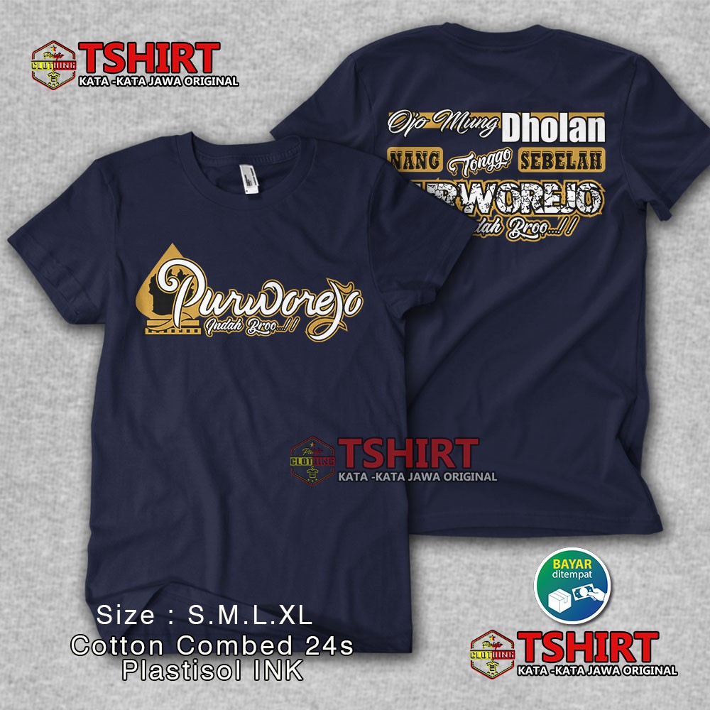 Kaos Purworejo Kui Indah | Kaos Distro Purworejo