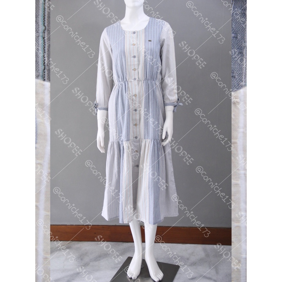 Corniche Gardenia Dress Blue - TW501436