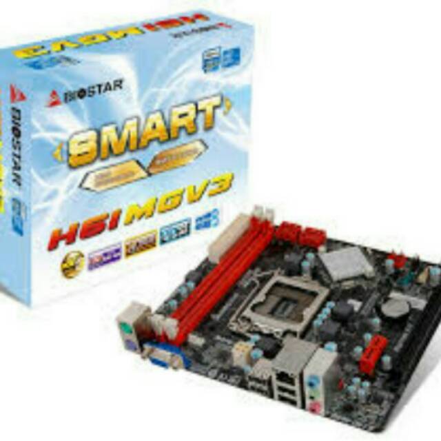 motherboard biostar h61mhv3 original