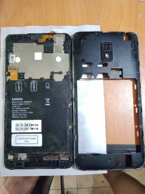 Lcd Ts Frame Tulang Casing Lenovo A6600d40 Shopee Indonesia