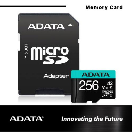 ADATA Premier Pro MICRO SDXC UHS-I U3 V30S 100/75 MB/s 256GB - TOSCA