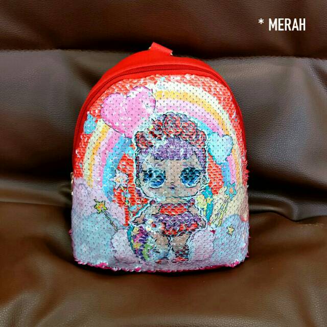 MBELLASHOP - 6609 - TAS ANAK IMPORT - TAS BATAM - TAS LOL SUPRISE UNICORN PONY