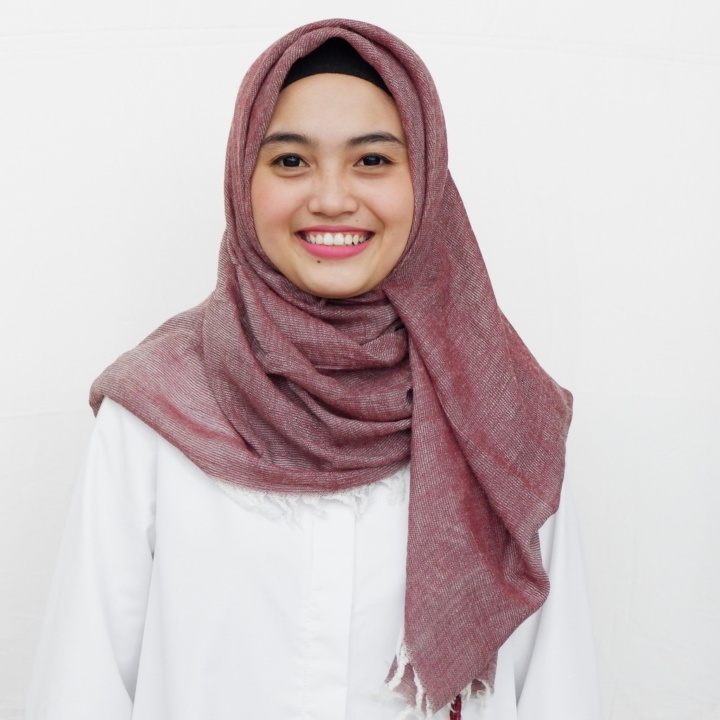 Jilbab Segiempat Voal Love Modis Terbaru 2019 Bundakunet