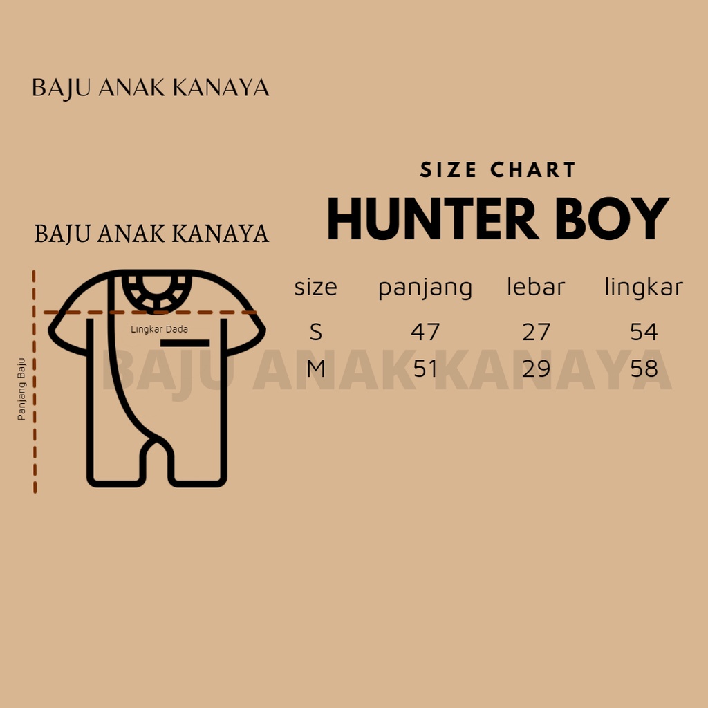 6-24BLN JUMPER BAYI HUNTER BOY FREE SANDAL by Little Koda (SNI)