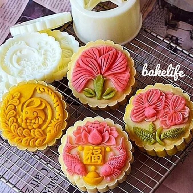 Cetakan Mooncake 125gr/ Cetakan Mooncake 150gr /Cetakan Mooncake 200gr