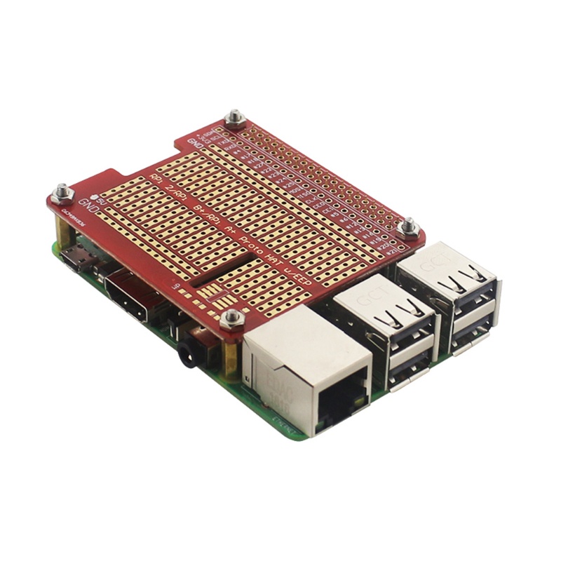 Aksesoris Papan Ekstensi btsg Raspberry Pi Prototype Board GPIO Expansion Plate