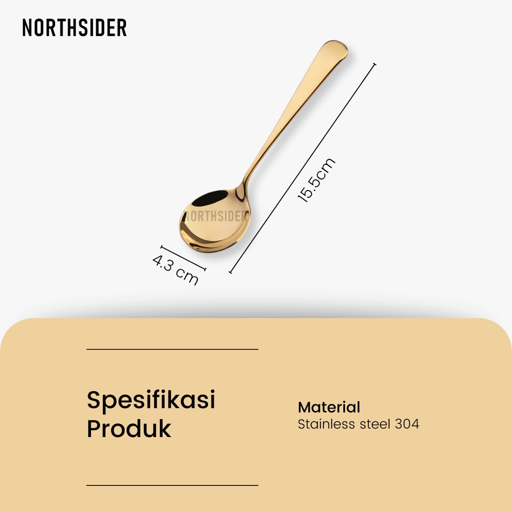 SENDOK KOPI - SUP - SOUP | COFFEE CUPPING SPOON SC001