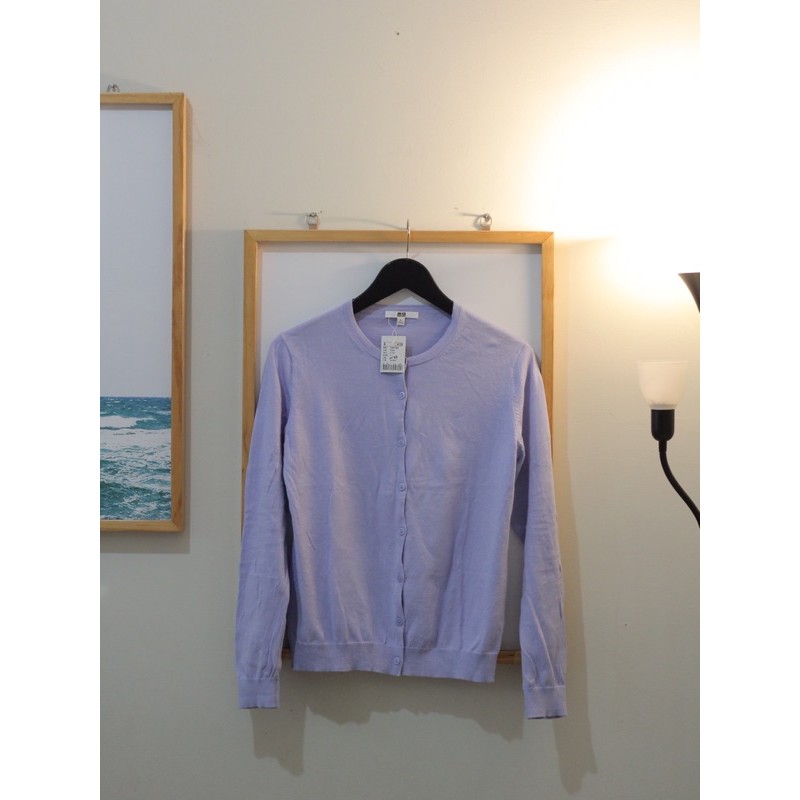 Cardigan Uniqlo Lilac