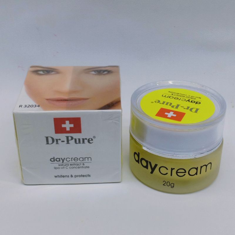 CREAM DR PURE SIANG Cream dr pure whitening