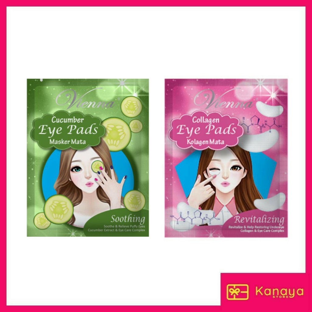 (BISA COD) Vienna Eye Pads - Masker Mata