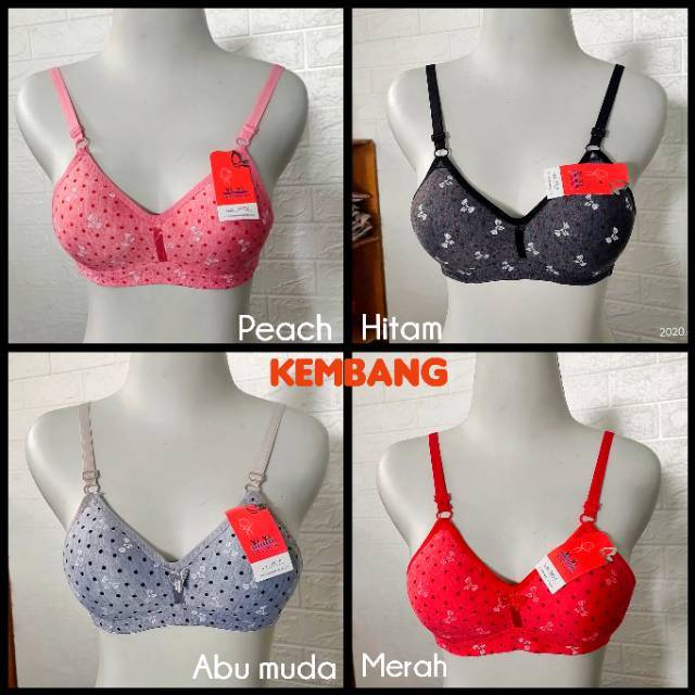 BH busa YY remaja abg / Bra remaja busa tanpa kawat size 32 34 36 38